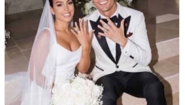 Piers Morgan reacts as Cristiano Ronaldo marries Georgina Rodriguez