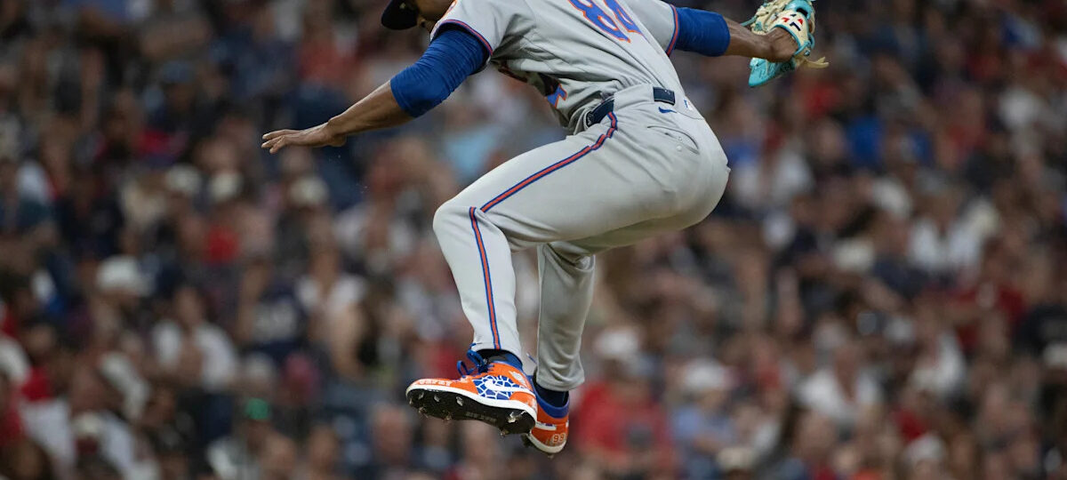 New Mets pitcher Jefry Yan pulls out wild, leaping celebration for first career strikeout in win over Guardians