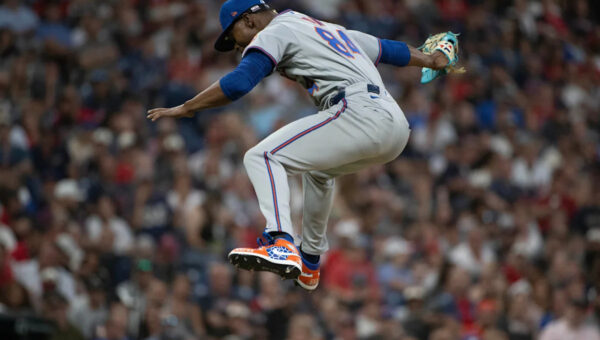 New Mets pitcher Jefry Yan pulls out wild, leaping celebration for first career strikeout in win over Guardians
