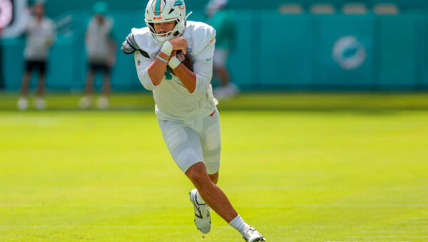 Dolphins waive injured TE to make room for new RB