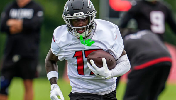 Falcons rookie WR mic’d up for joint practice with Colts
