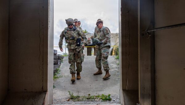 Learning from Ukraine, US Air Force medics are throwing up nets and pushing underground to survive drone attacks