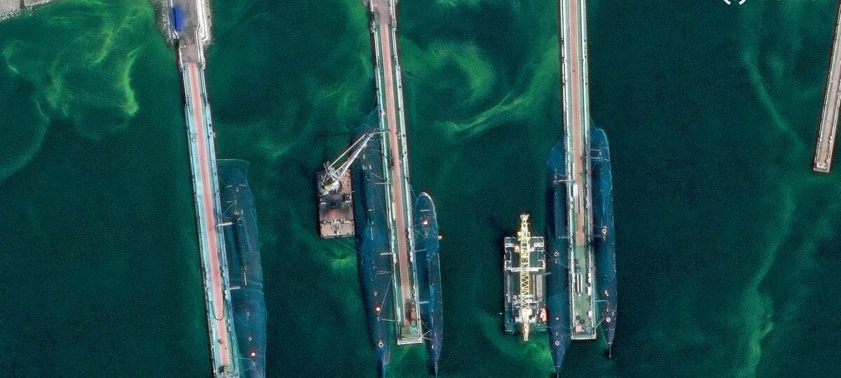 Satellite images show Russia added more anti-drone nets to its submarines at a Pacific base thousands of miles from Ukraine
