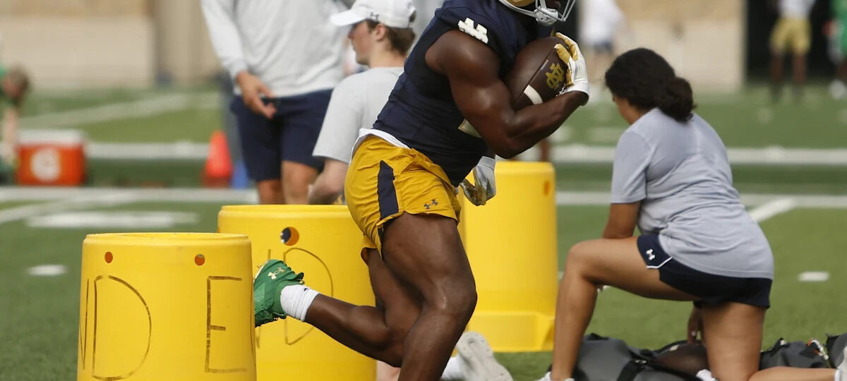 Kedren Young ready to impact Notre Dame's running back room as a junior