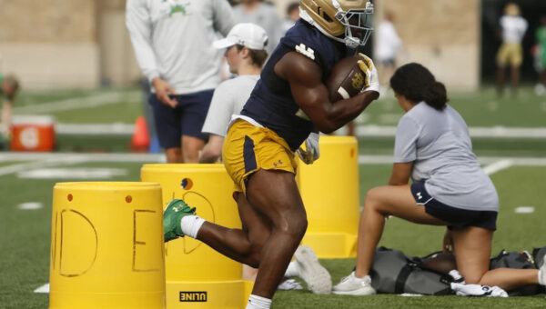 Kedren Young ready to impact Notre Dame’s running back room as a junior