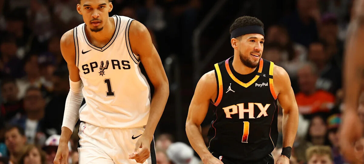 Victor Wembanyama lists Devin Booker in his All-2K starting lineup