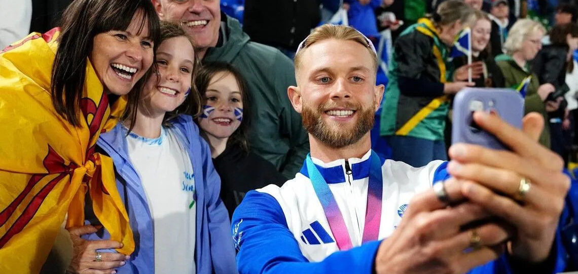 Selfies, signatures & social media - how Kerr embraced Glasgow Games