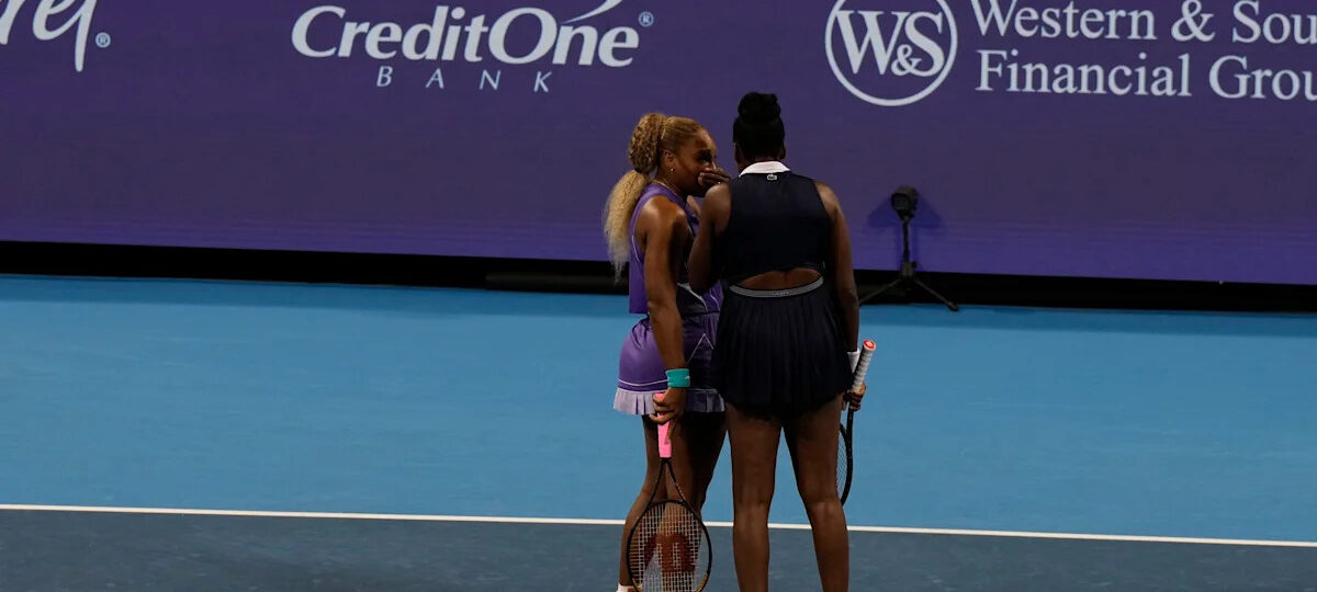 Serena, Venus Williams fall in Cincinnati Open doubles