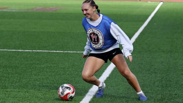 Penn State commit Payton Galuski, 1st girl to earn boys’ soccer all-state nod, won’t play this fall for Waterford-Halfmoon