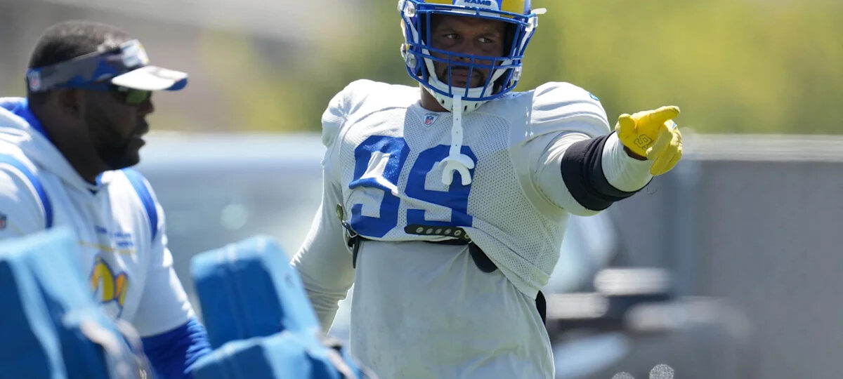 Report: Aaron Donald at Rams training camp