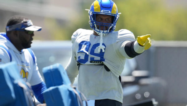 Report: Aaron Donald at Rams training camp