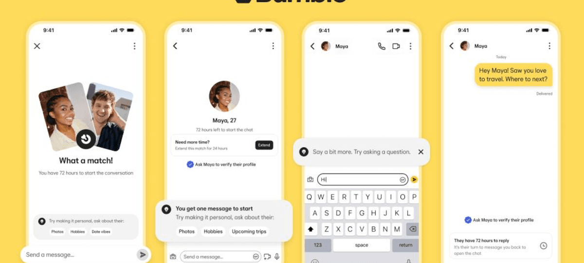 Bumble ditches its rule that kept men from making the first move