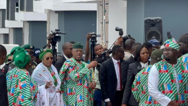 First Lady of Nigeria commissions Muhammadu Buhari estates in Ogun