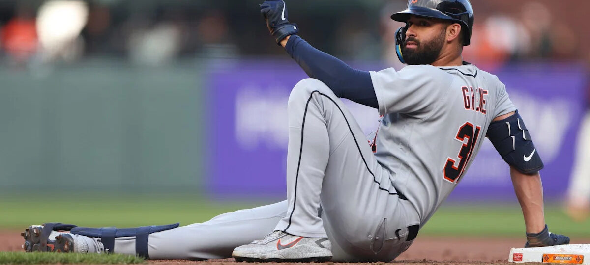 Tigers pull Riley Greene from game after getting beaned by Guardians