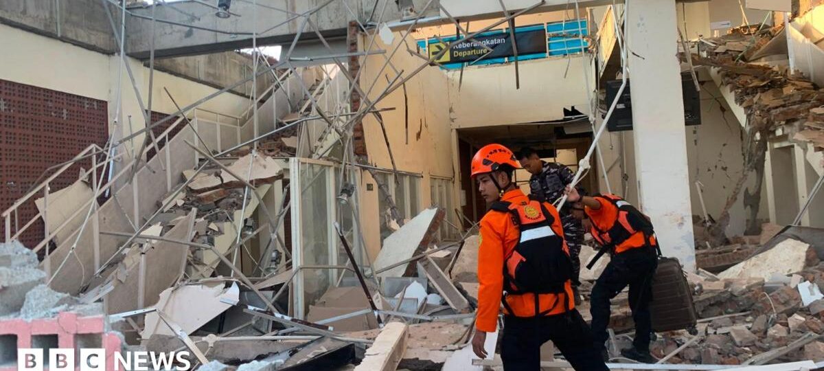 One dead after 7.7 magnitude earthquake strikes Indonesia
