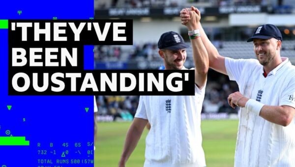 England's two-man show - Tongue and Robinson take five wickets each