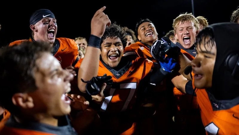 High school football: Bounce-back defensive performance lifts Skyridge to Week 2 win over Orem