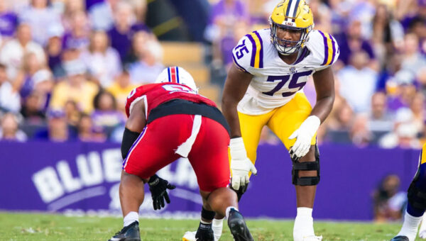 LSU football missing projected offensive starter at practice Saturday