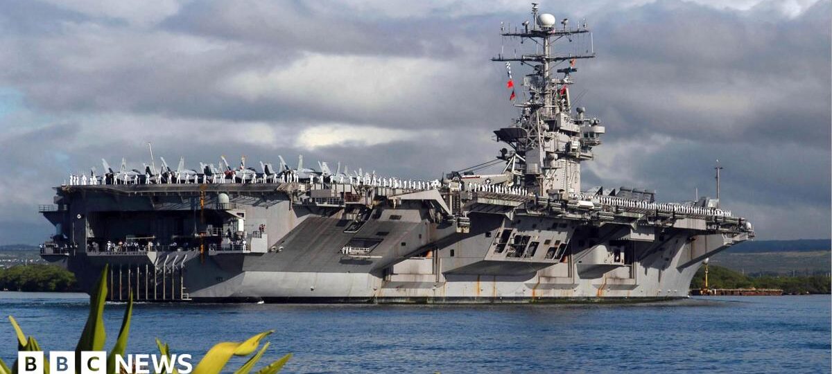 What it's like to be on a warship like the USS Abraham Lincoln