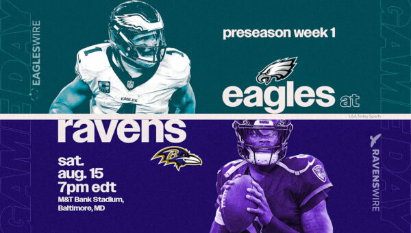 Ravens vs. Eagles live updates: NFL preseason game score, highlights