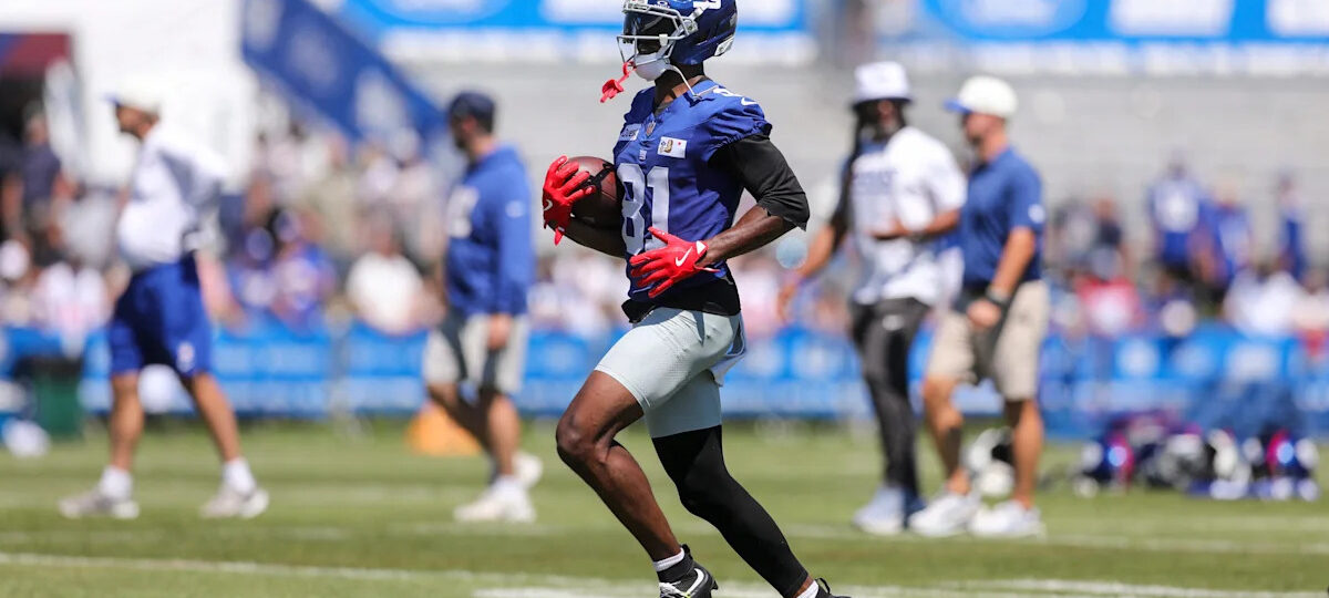 New York Giants waive WR Beaux Collins with injury settlement