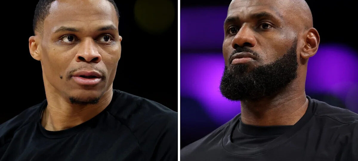 ‘Fake love’ – NBA fans call out LeBron James for his retirement message to Russell Westbrook