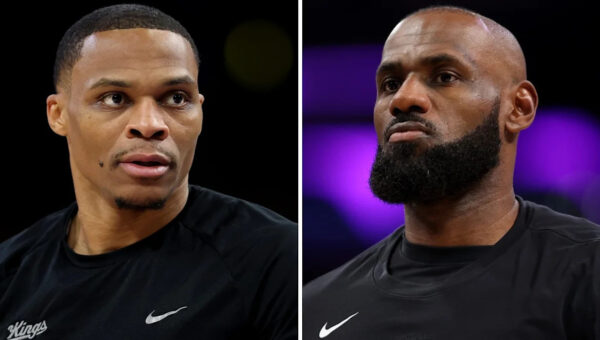 ‘Fake love’ – NBA fans call out LeBron James for his retirement message to Russell Westbrook
