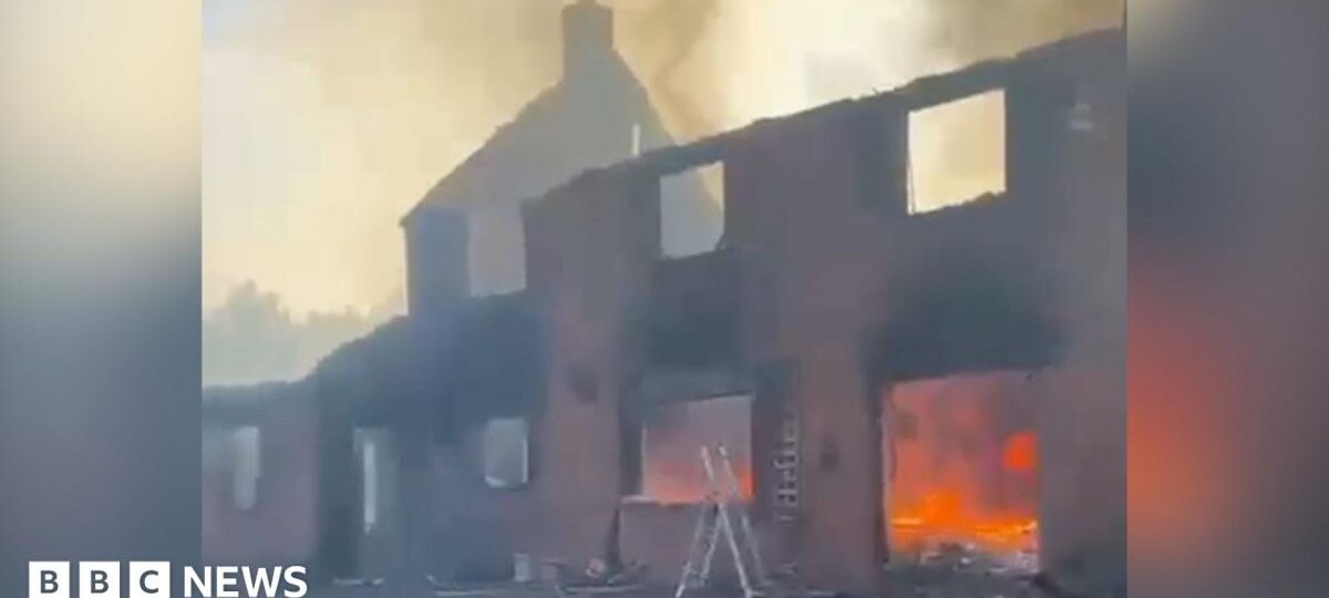 Watch: Video shows scale of devastation in Stourbridge