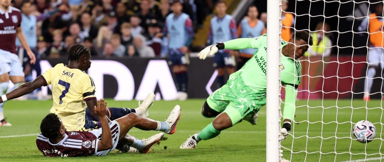EPL table: Saka nets winner as Arsenal go joint-top with Man City