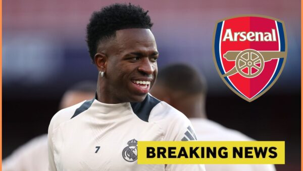 Vinicius Jr leaves Real Madrid meeting, Arsenal tipped to “break the bank to sign” Brazilian superstar