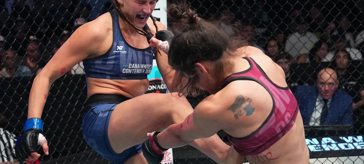 Bella Mir, daughter of MMA legend Frank Mir, suffers historic upset as -6000 favorite on UFC's Contender Series