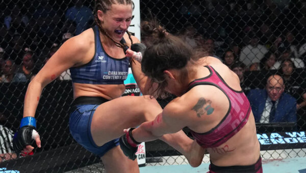 Bella Mir, daughter of MMA legend Frank Mir, suffers historic upset as -6000 favorite on UFC's Contender Series