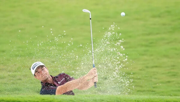 Hovland and Gerard share lead at Tour Championship