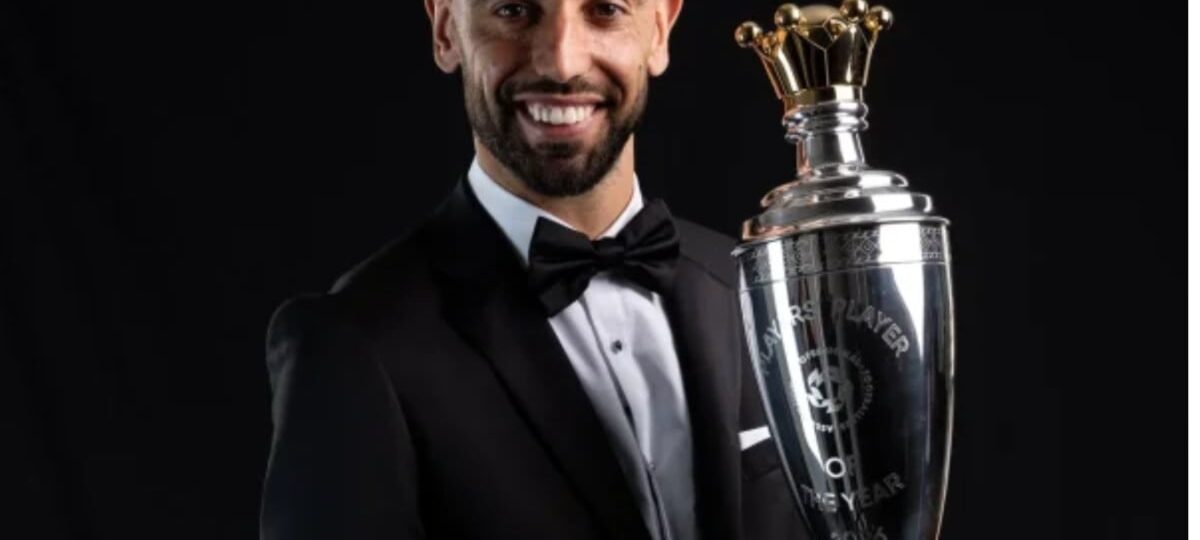 BREAKING: PFA Awards: Man Utd’s Bruno Fernandes beats Rice to Player of the Year