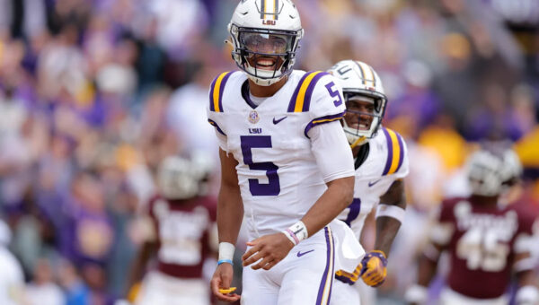 Commanders QB Jayden Daniels sends LSU cease-and-desist after No. 5 jersey given to CB DJ Pickett