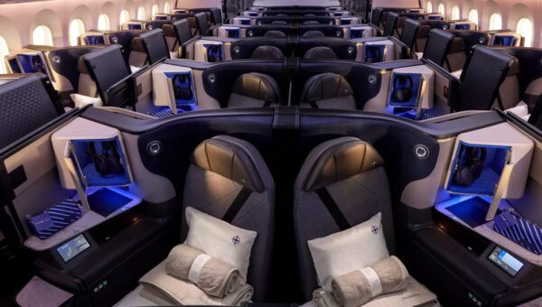Business-class fliers love sliding doors — but they’re causing a nuisance for airlines and planemakers