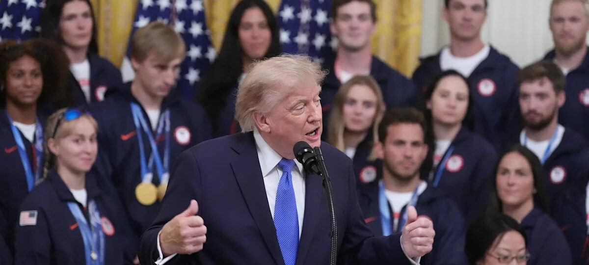 Trump celebrates US Winter Olympians and Paralympians at the White House