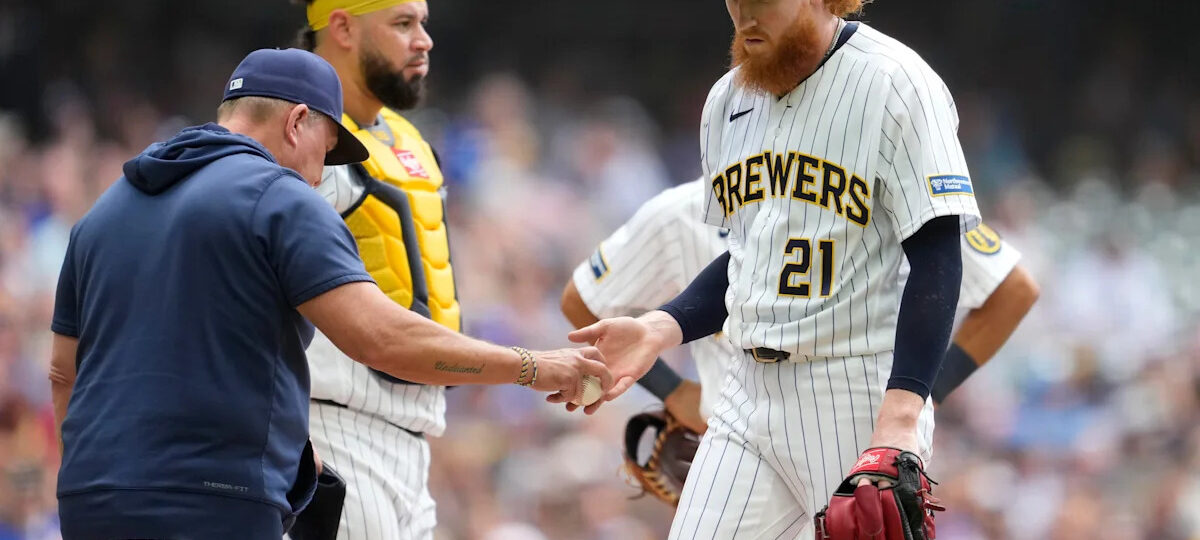 Brewers’ early lead slips away in 7-4 loss to Rangers
