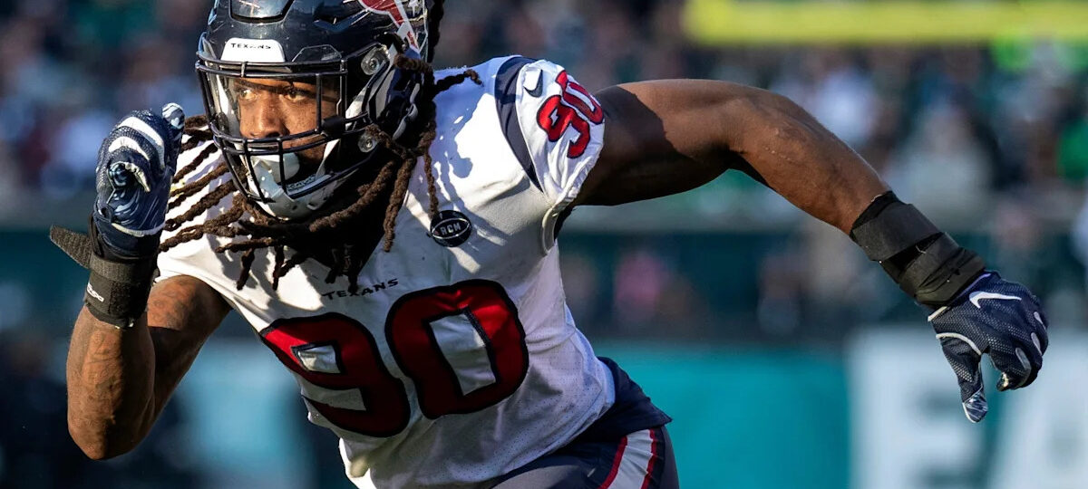 Pass rusher Jadeveon Clowney reunites with the Texans on a 1-year deal, AP source says