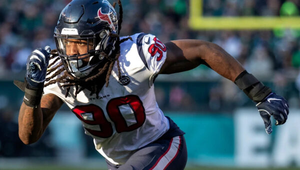Pass rusher Jadeveon Clowney reunites with the Texans on a 1-year deal, AP source says