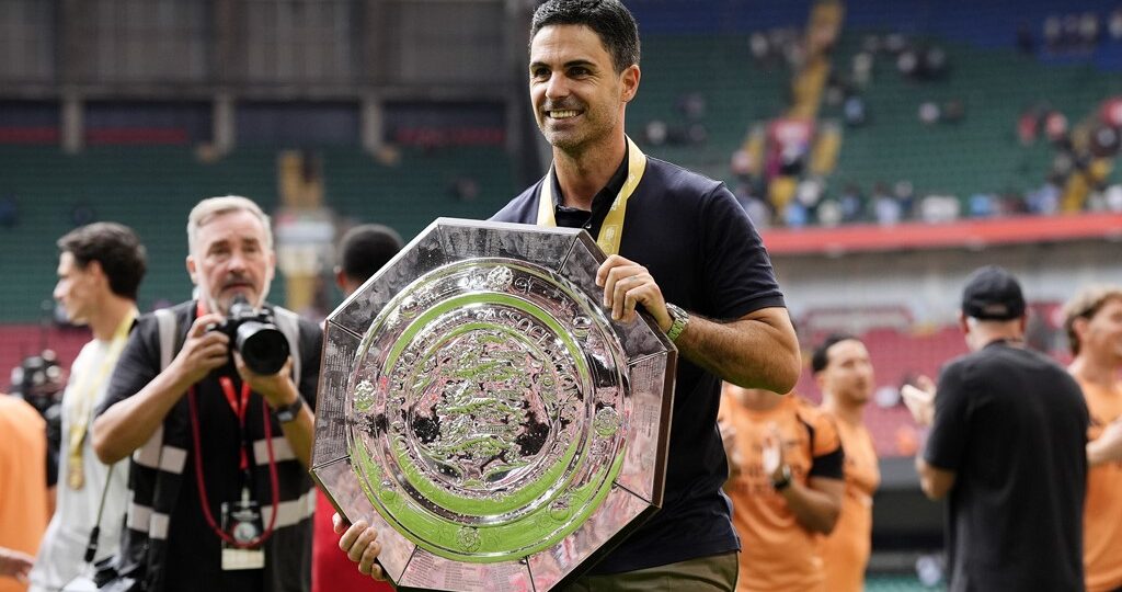 Community Shield: Why I dropped Martinelli, Nwaneri against Man City – Arteta