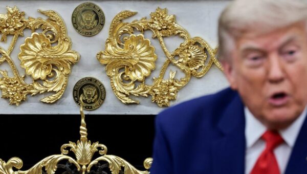 Gold, gold, and more gold: All of the changes Trump has made to the Oval Office