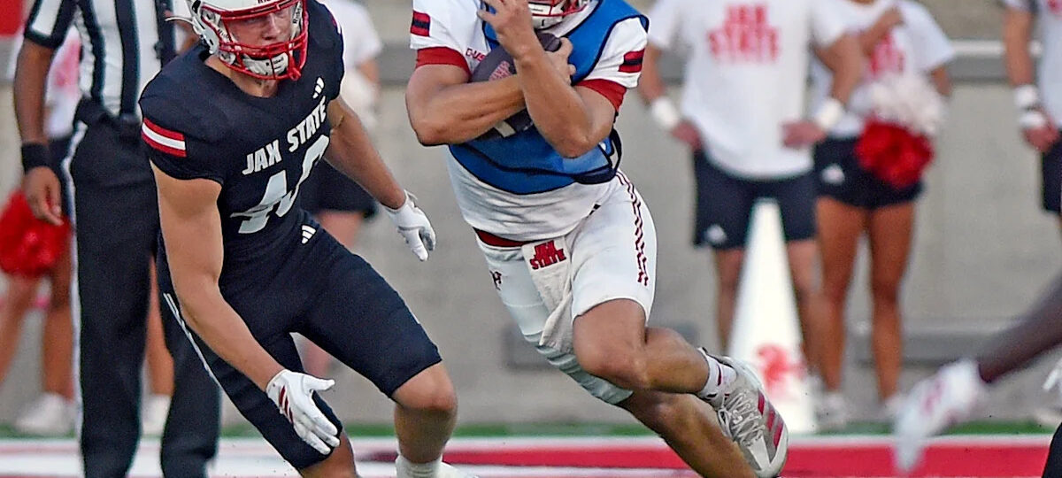 Jacksonville State football LB Walker O'Steen leaves North Dakota State game
