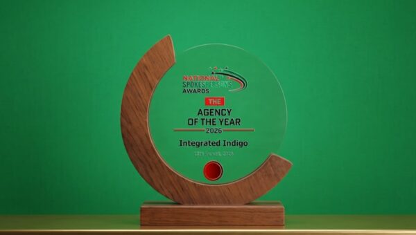 Integrated Indigo bags Agency of the Year at 2026 National Spokespersons Awards