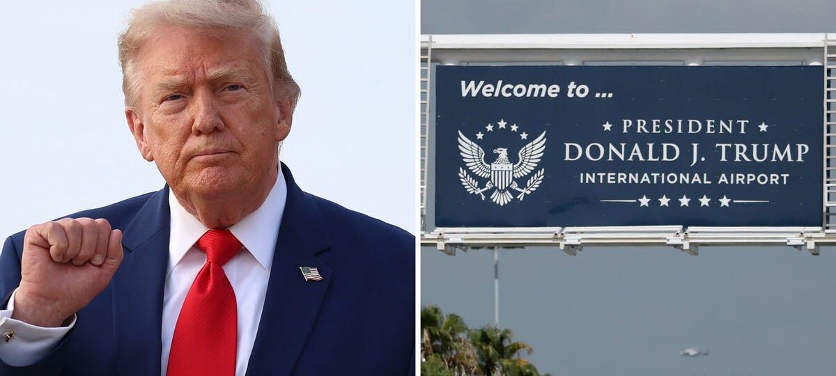 Renaming Florida's Palm Beach airport after Donald Trump cost an estimated $5.5 million. Take a look at the changes.