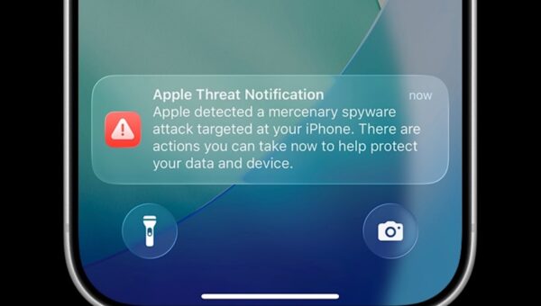 If Apple sends you a push notification alerting you to a spyware attack, take it seriously