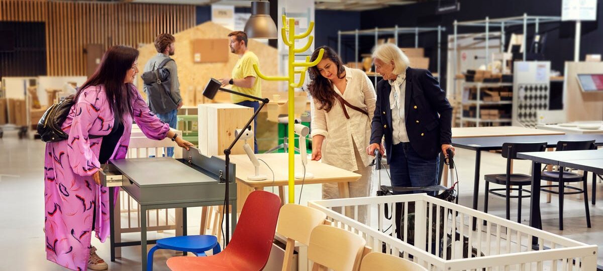 Ikea is growing its resale business. It's attracting bargain hunters and design nerds.