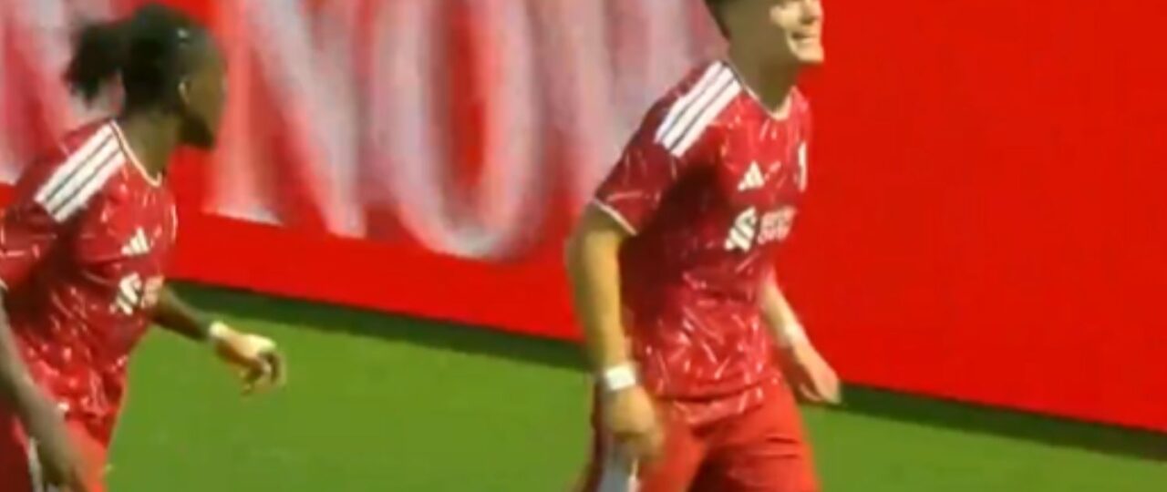 Watch: Florian Wirtz with a brilliant volley for Liverpool vs Leeds in pre-season friendly