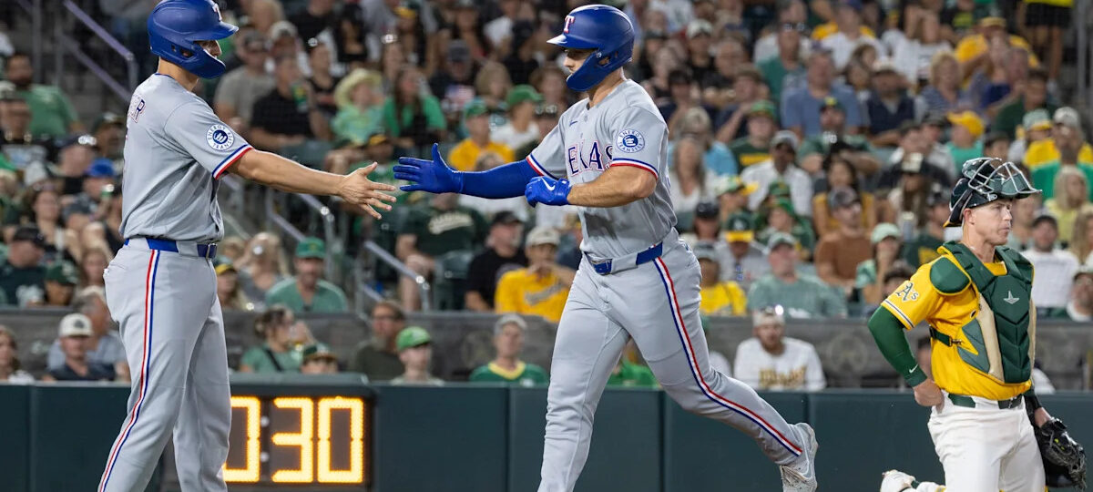 Langford hists go-ahead homer, Rangers beat Athletics 5-3 to end 4-game skid