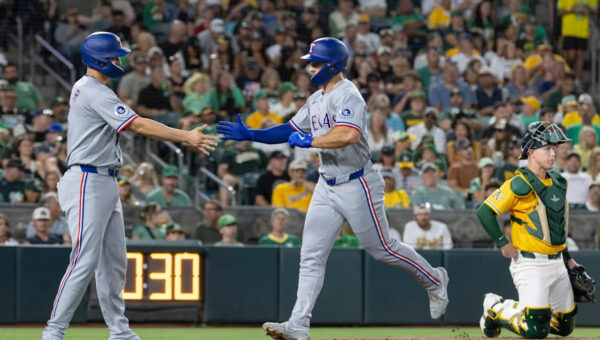 Langford hists go-ahead homer, Rangers beat Athletics 5-3 to end 4-game skid